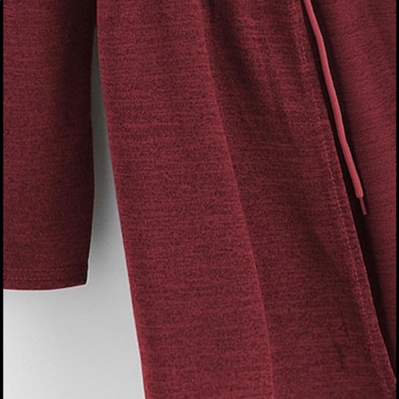 Red Hooded Cardigan - Picture 4 of 7